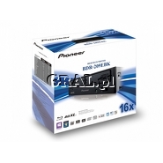 �Pioneer BDR-209EBK SATA Black BOX przedstawia grafika.