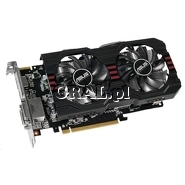 Radeon R7 265 Asus 2GB GDDR5, DP, HDMI, 2xDVI, PCI-E 900/5600 przedstawia grafika.