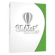 CorelDRAW Graphics Suite X7 ENG BOX przedstawia grafika.