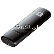 D-Link DWA-182 karta sieciowa USB Wireless 802.11AC Micro Adapter przedstawia grafika.