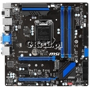 MSI Z97M-G43, Z97, DP, HDMI, DVI, DSUB, DDR3, SATA3, GBLAN, Raid, mATX, LGA1150 przedstawia grafika.