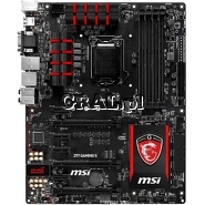 MSI Z97 GAMING 5, Z97, HDMI, DVI, DSUB, DDR3, SATA3, GBLAN, Raid, ATX, LGA1150 przedstawia grafika.