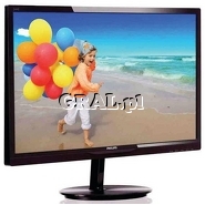 Philips 23.8" LCD 244E5QHAD (5ms, IPS, LED, 2x HDMI, FULLHD, goniki, czarny) przedstawia grafika.