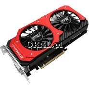 GeForce GTX960 Palit 2GB, DDR5, DP, HDMI, 2xDVI, PCI-E, JETSTREAM przedstawia grafika.