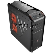AeroCool XPredator X1 Black Edition (bez zasilacza) przedstawia grafika.