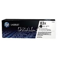 Toner HP 83X CF283X Black (2200 str.) przedstawia grafika.