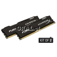 DDR4 16GB 2133MHz Kingston HyperX Fury (2x8GB,  CL14) przedstawia grafika.