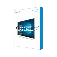 Microsoft Windows 10 Home 64Bit PL OEM DVD przedstawia grafika.