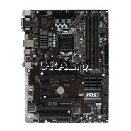 Msi Z170A PC Mate, Z170, HDMI, DVI, DSUB, DDR4, SATA3, Raid, ATX, LGA1151 przedstawia grafika.