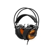 Suchawki z mikrofonem SteelSeries Siberia V2 (Orange Heat) przedstawia grafika.