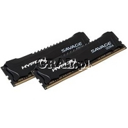 DDR4 16GB 2133MHz Kingston HyperX Savage Black (2x8GB, CL13) przedstawia grafika.