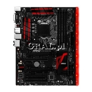 Msi B150A Gaming Pro , B150, HDMI, DVI, DDR4, SATA3, GBLAN, ATX, LGA1151 przedstawia grafika.
