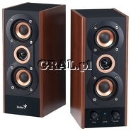 Genius SP-HF800A 2.0 (20W, Drewniane) przedstawia grafika.