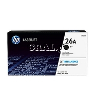 Toner HP 26A (CF226A, 3100 str., Czarny) przedstawia grafika.