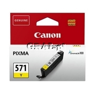 Wkad Canon CLI-571Y (Yellow) przedstawia grafika.