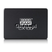 Goodram CX100 SSD 120GB, 2.5", SATA3, 560MB/s, 420MB/s przedstawia grafika.