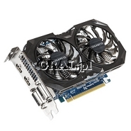 GeForce GTX750Ti Gigabyte 4096MB, DDR5, 2xHDMI, 2xDVI, PCI-E, 1059/5400 przedstawia grafika.