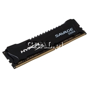 DDR4 8GB 2400MHz Kingston Hyperx Savage Black (CL12) przedstawia grafika.