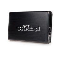 Obudowa zewntrzna Natec RHINO SATA 3,5" USB 3.0 Czarna przedstawia grafika.