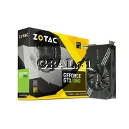 GeForce GTX 1060 Zotac 6GB, DDR5, 3xDP, HDMI, DVI, PCI-E, Mini 1506/8000 przedstawia grafika.