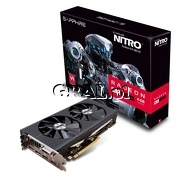 Radeon RX 480 Sapphire 4GB DDR5, 2xDP, 2xHDMI, DVI-D, PCI-E, Nitro+ OC 1208/7000 przedstawia grafika.