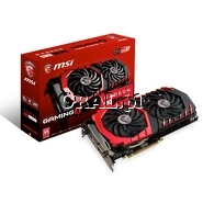 Radeon RX 480 Msi 8GB DDR5, 2xDP, 2xHDMI, DVI-D, PCI-E, Gamng X 1266/8000 przedstawia grafika.