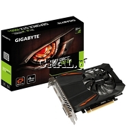 GeForce GTX1050 Ti Gigabyte 4GB, DDR5, DP, HDMI, DVI, PCI-E, D5 1290/7008 przedstawia grafika.