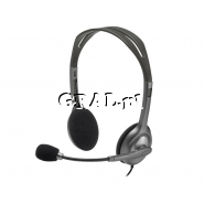 Suchawki z mikrofonem Logitech Headset H111 szare (stereo) 1x jack 3,5mm przedstawia grafika.