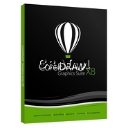 CorelDRAW Graphics Suite X8 PL BOX przedstawia grafika.