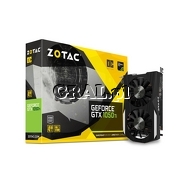 GeForce GTX1050 Ti Zotac 4GB, DDR5, DP, HDMI, DVI, PCI-E, OC Edition 1392/7000 przedstawia grafika.