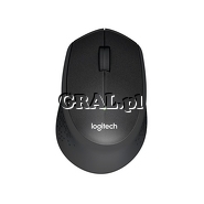 Logitech M330 Silent Plus Black (Wireless) przedstawia grafika.