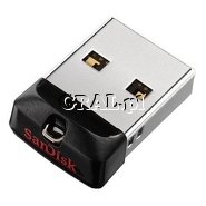 PenDrive 64GB USB 2.0 SanDisk Cruzer Fit przedstawia grafika.