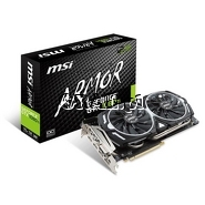 GeForce GTX1080 Ti Msi, 11GB, DDR5X, 3xDP, HDMI, DVI-D, PCI-E, Armor OC 1531/11016 przedstawia grafika.
