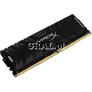 �DDR4 8GB 2400MHz Kingston HyperX Predator (8GB, CL12) przedstawia grafika.