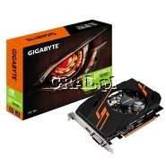 GeForce GT1030 Gigabyte 2GB, DDR5, HDMI, DVI, PCI-E, 1265/6008 przedstawia grafika.