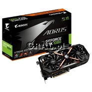 �GeForce GTX1080 Gigabyte, 8GB, DDR5X, 3xDP, HDMI, DVI, PCI-E, Aorus Xtreme Edition 1759/10206 przedstawia grafika.
