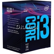 Intel Core i3 8100 4x3.6 GHz BOX (LGA1151-G8, 6MB, UHD 630, 65W) przedstawia grafika.
