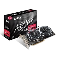 �Radeon RX580 MSI 8GB DDR5, 2xDP, 2xHDMI, DVI, PCI-E, Armor OC 1366/8000 przedstawia grafika.