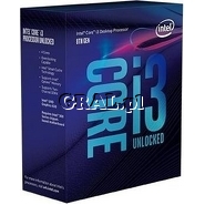 Intel Core i3 8350K 4x4.0 GHz BOX (LGA1151-G8, 8MB, UHD 630, 91W) przedstawia grafika.