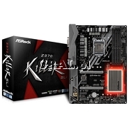 ASRock Z370 Killer SLI, Z370, HDMI, DVI, DDR4, USB3.1, RAID, M.2, ATX, LGA1151-G8 przedstawia grafika.