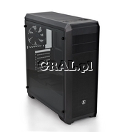 �SilentiumPC Regnum RG4T Tempered Glass Pure Black (bez zasilacza) przedstawia grafika.