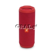 JBL Flip 4 Red Bluetooth przedstawia grafika.