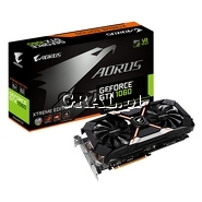 GeForce GTX1060 Gigabyte 6GB, DDR5, 3xDP, HDMI, DVI, PCI-E, AORUS Xtreme Edition 2.0 1620/8316 przedstawia grafika.
