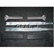 Szyny Rack EuroCase RL500 do obudowy rack 19" 4U-500 (50-90cm) przedstawia grafika.