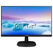 Philips 23.8" LCD 243V7QJABF (5ms, IPS, LED, DisplayPort, HDMI, D-SUB, FullHD, Goniki) 	  przedstawia grafika.