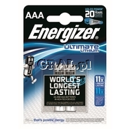 Baterie Energizer Ultimate Lithium 2szt. AAA przedstawia grafika.