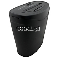 Niszczarka Esperanza Razor EN103 z koszem 18L (Papier, CD, Karty) przedstawia grafika.