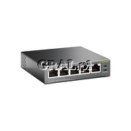 TP-Link TL-SG1005P 5-Port Gigabit Desktop Switch with 4-Port PoE przedstawia grafika.
