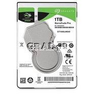 Seagate Barracuda HDD 7200 1TB, 2.5",SATA-III, 128MB cache, 7mm przedstawia grafika.