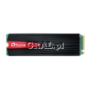 Plextor M9PeG Series SSD, 512GB, M.2 PCIe 3200/2000Mb/s przedstawia grafika.